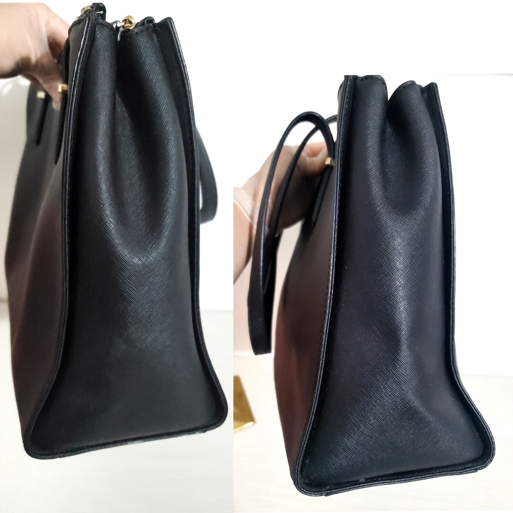 Kate Spade Large Women's Black Saffiano Leather Bag - Picture 8 of 14
